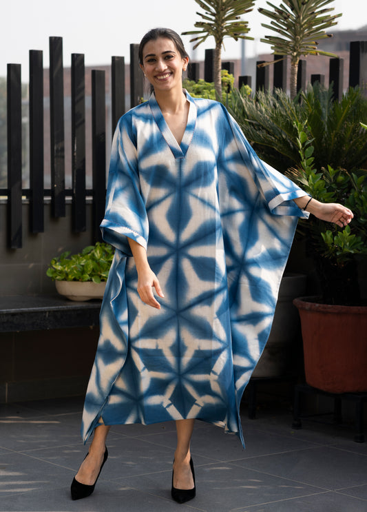 Kala Cotton Itajime Kaftan