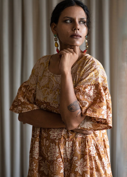 Block Print Tier Dresses