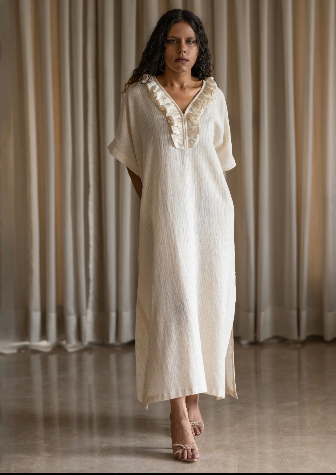The Extra Weft Moroccan Kaftan