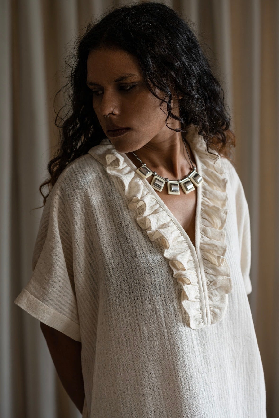 The Extra Weft Moroccan Kaftan