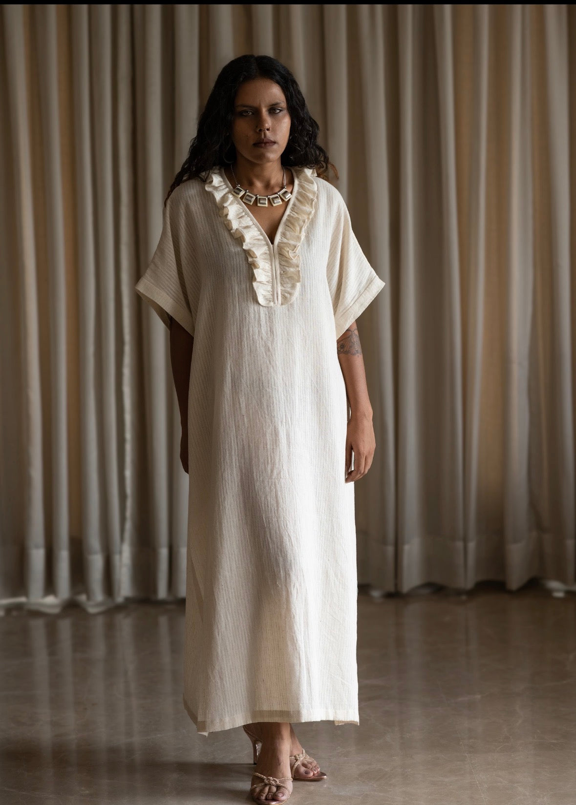 The Extra Weft Moroccan Kaftan